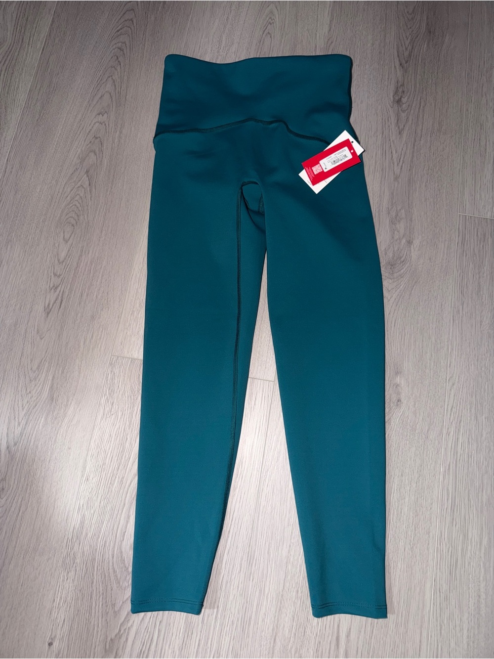 SPANX Teal High-Waist Performance Leggings 7/8